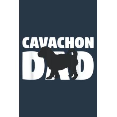 Imagem de Cavachon for Dog Father Cavachon Dad Funny Cavachon: Study Notebook, 6 x 9 inches, 120 pages