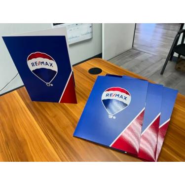 Imagem de Pastas Remax "N01 SPOT UV-Blue" Pacote com 25