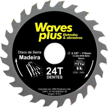 Imagem de Serra Circ.Widea Waves Plus 4.3/8X24X20 - STAMACO