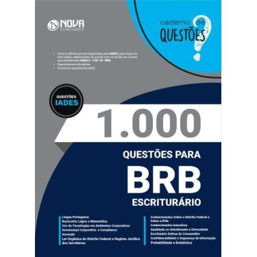 Imagem de Livro 1.000 Questões Gabaritadas BRB - Escriturário - Nova Concursos