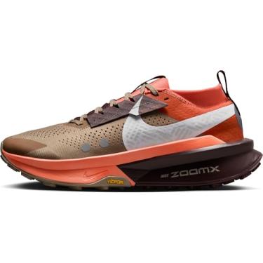Imagem de Nike ZOOMX ZEGAMA TRAIL 2 IYKYK Tênis masculino com cadarço, KHAKIWHITE-HYPERCRIMSON-BURGUNDYCRUSH, 45