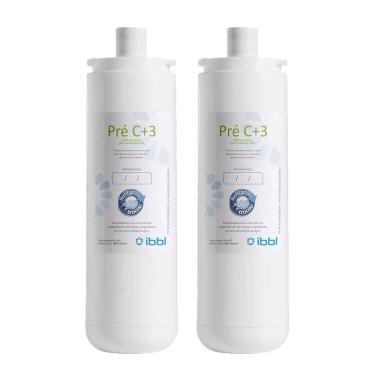 Imagem de Kit 2 Unidades Refil Filtro Pré C+3 Original Ibbl