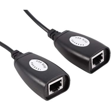 Imagem de Adaptador de Rede USB 2.0 para RJ45, Cabo Ethernet LAN com Fio, 150 Metros, Azul