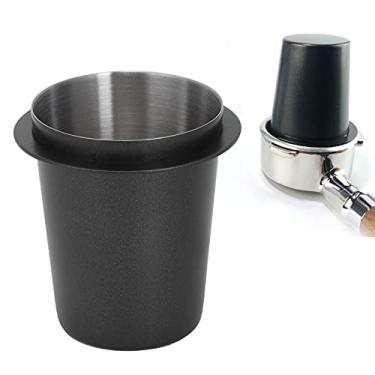 Imagem de Copo Doseador de café Em Aço Inoxidável, Ferramenta Com Alça de 58mm, Adequado para a Maioria das Máquinas de café, para Lojas de chá e Leite, Casa, Cafeterias (58 mm/2,3 pol.)
