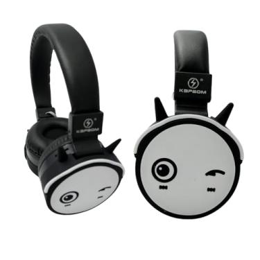 Imagem de Fone de Ouvido Headphone INFANTIL Bluetooth CUTE, Confortável, Som Estéreo, KA-9872 (Preto)