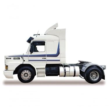 Imagem de Kit Adesivo Faixas Caminhão Scania 112 Hw 113 Hw Azul Azul