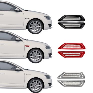 Imagem de Scoop Tomada de Ar Esportivo Universal Capô Preto Metálico