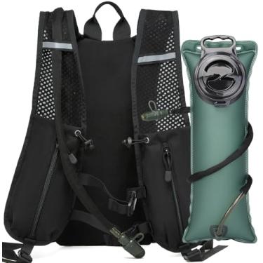 Imagem de HPDF Colete de hidratação com isolamento de bexiga de água de TPU 3L para homens e mulheres, bolsa de hidratação para caminhadas táticas, ciclismo, corrida, escalada