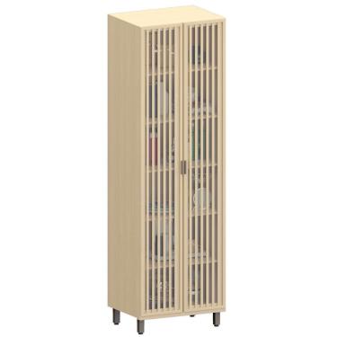 Imagem de Paneleiro De Cozinha 2 Portas 70cm Cristaleira Pierre Carvalho L01 - Mpozenato