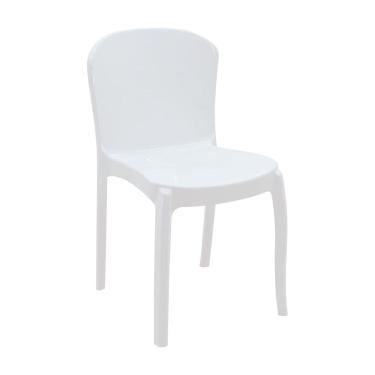 Imagem de Cadeira Empilhável Tramontina Anna em Polipropileno Branco