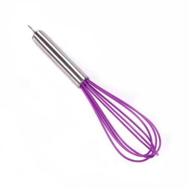 Imagem de Batedor De Ovos Silicone Roxo (Fouet) Mimo - MIMO STYLE