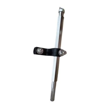 Imagem de Yunhgft Biela para Eixo Cardan de Pedal Duplo Biela Como Peça de Reposição de Bateria para Conexão Direta Dos Pedais para Percussão Exigente, com Clipe Preto