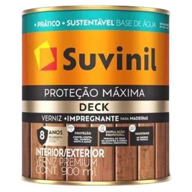 Imagem de Verniz Proteção Máxima Deck Acetinado Natural com 0,9 Litro - 50739839