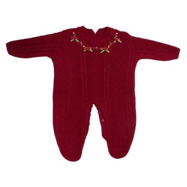 Imagem de Macacão Infantil Flowers - Kowak, Vermelho, RN