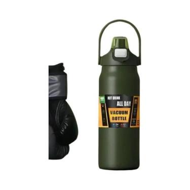 Imagem de Garrafa Térmica De Aço Inoxidável 304 Fria E Quente Com Canudo 2025 Ca