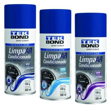 Imagem de Limpa Ar Condicionado Tek Bond Automotivo NEUTRO 300ml