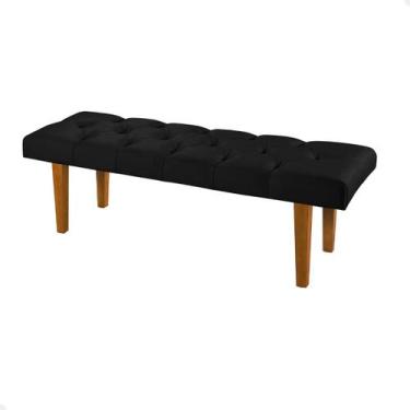 Imagem de Recamier Banco Puff Para Quarto 90 cm Solteiro Sala Cama Box Decorativ