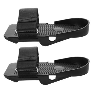 Imagem de OSOLADY 1 par de pedais de máquina de remo de substituição para máquina de remo de resistência pinos de pé plano