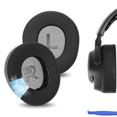 Imagem de GEEKRIA Almofadas Auriculares De Reposição Sport Com Gel Refrescante Compatíveis Fones Ouvido Steelseries Arctis Nova Pro Fio/Nova1/Nova3, (Pretas)