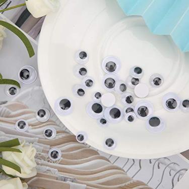 Imagem de aqxreight Olhos de Brinquedos de Plástico Preto e Branco para Bonecas DIY Ursos de Pelúcia e Animais Macios Em Vários Tamanhos de 4 a 12 Mm