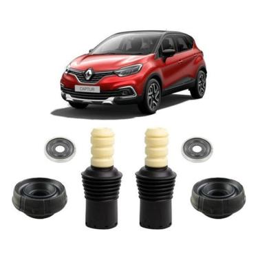 Imagem de Par Kit Coxim Batente Dianteiro Renault Captur 2017 2018 19