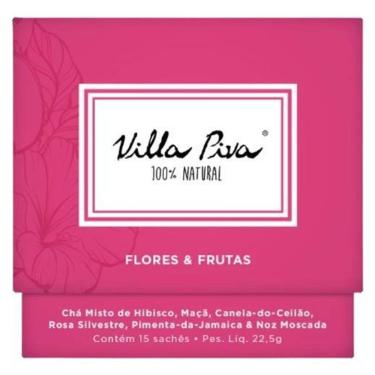 Imagem de Chá Misto Flores E Frutas Villa Piva 15 Sachês