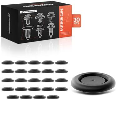 Imagem de A-Premium 30 peças de borracha na parte inferior da carroçaria, furo do para-lama, fixador, prendedor de carro, clipes de pino compatíveis com Honda CR-V Civic Accord Odyssey Fit HR-V Crosstour