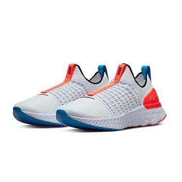 Imagem de Nike T nis feminino React Phantom Run Fk 2, Futebol americano, cinza/preto/azul, 7