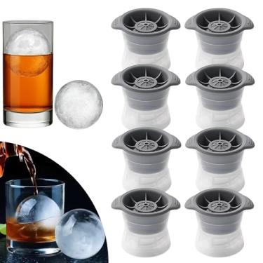 Imagem de Forma Gelo Redonda Esfera Silicone Whisky Drinks Bar Coquetel (8)