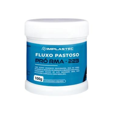 Imagem de Pasta Fluxo de Solda Pastoso Pró Estanho Auxiliar Rma-223 Uv 100g - Im