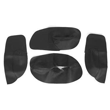 Imagem de Tampa do Apoio de Braço de Porta de Couro de Microfibra, MK4/ 1998-2006, Resistente e Fácil de Instalar, Adequado para Modelos Com Design Original, Testes de Qualidade Passados,