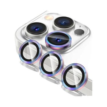 Imagem de Protetor De Lente De Câmera De Vidro Temperado Para iPhone 16 pro Max 