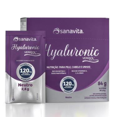 Imagem de Hyaluronic Verisol - 30 Sticks de 2,8g - Sanavita-Unissex