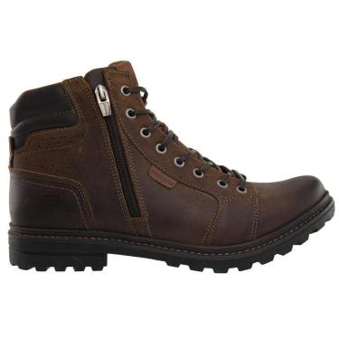 Imagem de Bota Freeway Absolut Couro Crazy Horse Havana - Masculino-Masculino