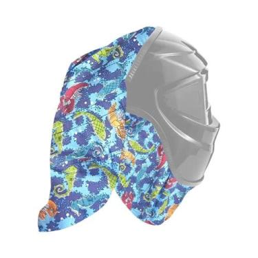 Imagem de Conjunto De Capa Para Capacete De Soldagem Com Proteção De Pescoço E A