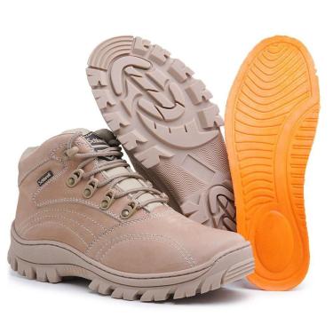 Imagem de Bota Coturno Militar Adventure Em Couro Masculino-Masculino