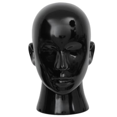 Imagem de SK-QACD Cabeça de manequim masculino profissional cosmetologia manequim para fone de ouvido de exibição, fone de ouvido, console de jogos, chapéus, joias de perucas (L20-LH)