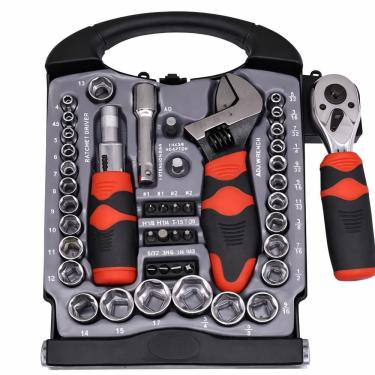 Imagem de Kit De Ferramentas 45 Peças Com Estojo Completo Praticidade Total Para Reparos E Manutenções No Dia A Dia