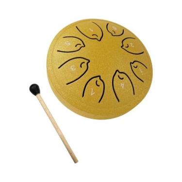 Imagem de Tambor De Língua De Aço De 4,5 Polegadas Com 8 Notas Para Meditação, Y