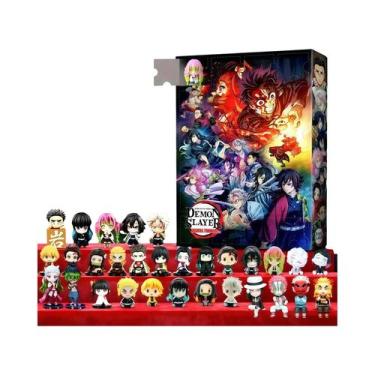 Imagem de Calendário Do Advento De Natal Kawaii Anime Demon Slayer, Caixa Surpre