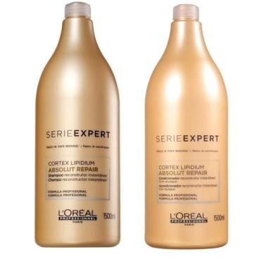 Imagem de Kit Loreal Absolut Repair Shampoo E Condicionador 1,5L, Shampoo, 1.5l,