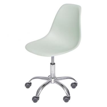 Imagem de Cadeira Escritório Eames Giratória com Rodízio Dkr - OR Design