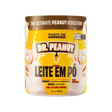 Imagem de Pasta de Amendoim (600g) - Sabor: Leite em Pó - Dr Peanut, Leite em pó