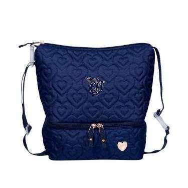 Imagem de Lancheira Sestini Capricho Crush Azul Marinho-Unissex