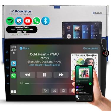 Imagem de Central Multimídia Automotivo MP5 Tela 9 Polegadas Apple CarPlay e And