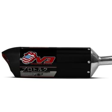 Imagem de Ponteira Escapamento V3 Moto Honda XR 250 Tornado 2001 a 2008 Pro Tork