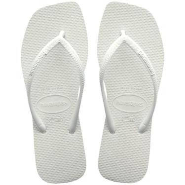 Imagem de Chinelo Havaianas Slim Square Feminino Branco-Feminino