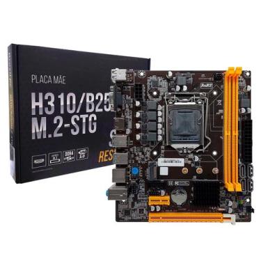 Imagem de Placa Mãe H310/B250 Brazil PC, M.2, Intel, DDR4, Socket LGA1151 - H310