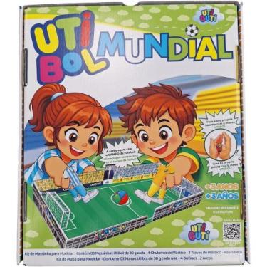 Imagem de Copa do Mundo KIT Jogo Massinha Utibol 8 Peças - Canson