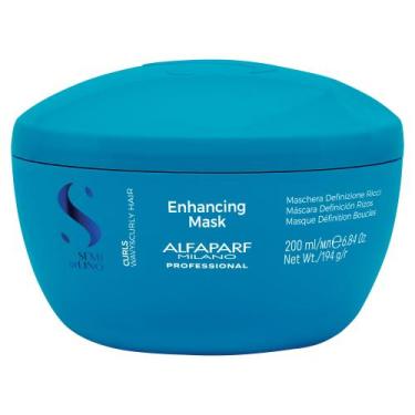 Imagem de Máscara Enhancing 200 ml Alfaparf Semi Di Lino Curls - ALFAPARF MILANO